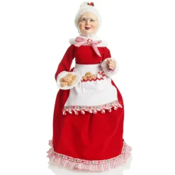 Mrs Claus Baking Christmas Ornament Christmas Figurines|