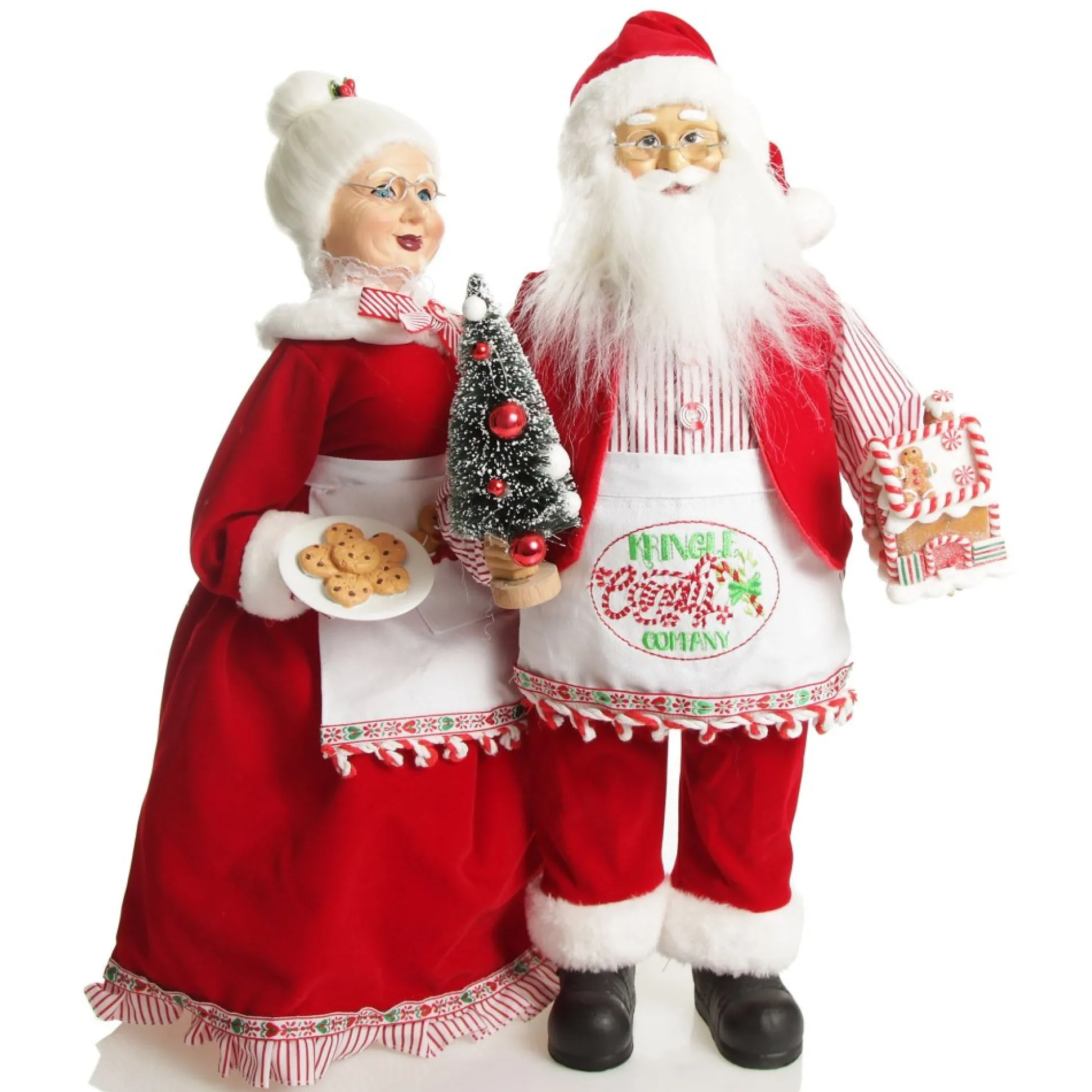 Mrs Claus Baking Christmas Ornament Christmas Figurines|