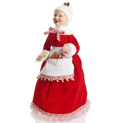 Mrs Claus Baking Christmas Ornament Christmas Figurines|