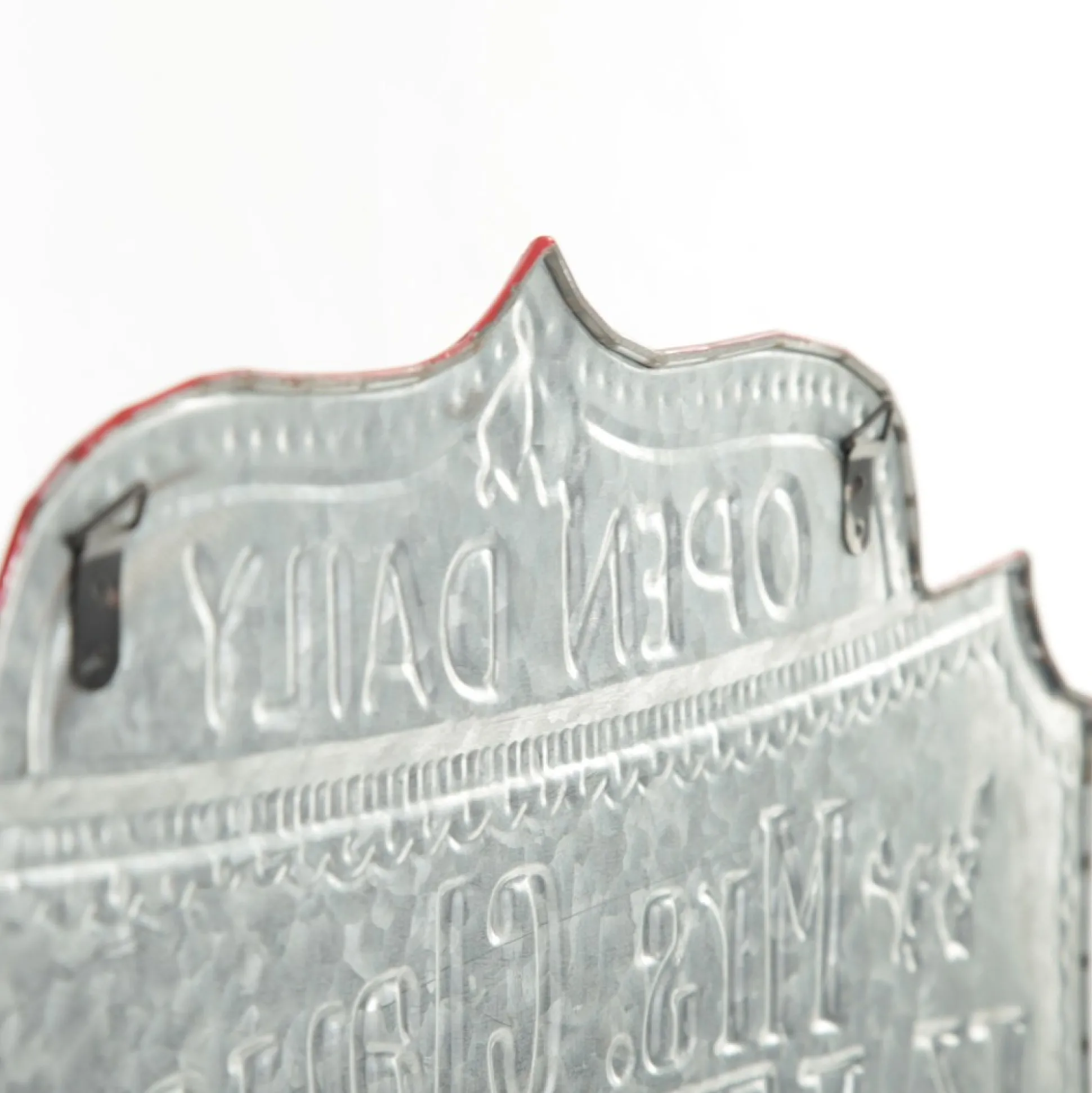 Mrs Claus Kitchen Retro Metal Christmas Sign Wall Hangings And Signs|