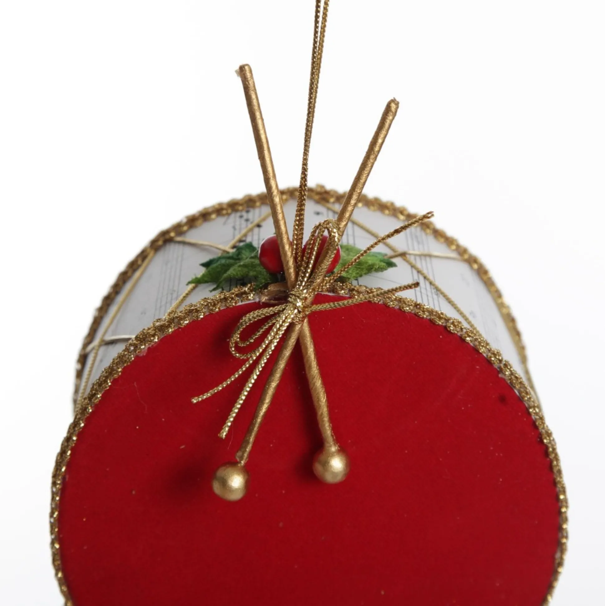 Musical Note Christmas Drum Tree Decoration Christmas Tree Decorations|