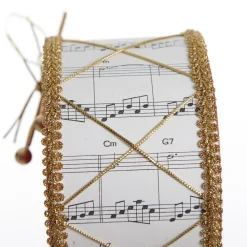 Musical Note Christmas Drum Tree Decoration Christmas Tree Decorations|