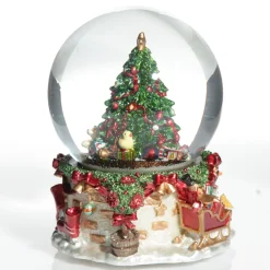 Musical Snowglobe Winter Christmas Tree Scene Christmas Snowglobes|