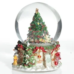 Musical Snowglobe Winter Christmas Tree Scene Christmas Snowglobes|