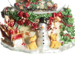 Musical Snowglobe Winter Christmas Tree Scene Christmas Snowglobes|