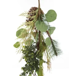 Native Eucalyptus Leaf Christmas Spray with Pinecones Christmas Sprays|