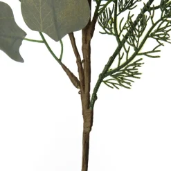 Native Eucalyptus Leaf Christmas Spray with White Berries Christmas Sprays|