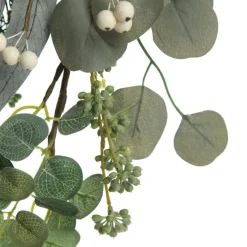 Native Eucalyptus Leaf Christmas Garland with White Berries Christmas Garlands|