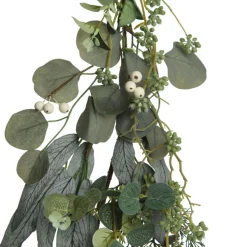 Native Eucalyptus Leaf Christmas Garland with White Berries Christmas Garlands|