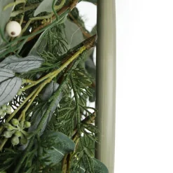 Native Eucalyptus Leaf Christmas Wreath with White Berries Christmas Wreaths|