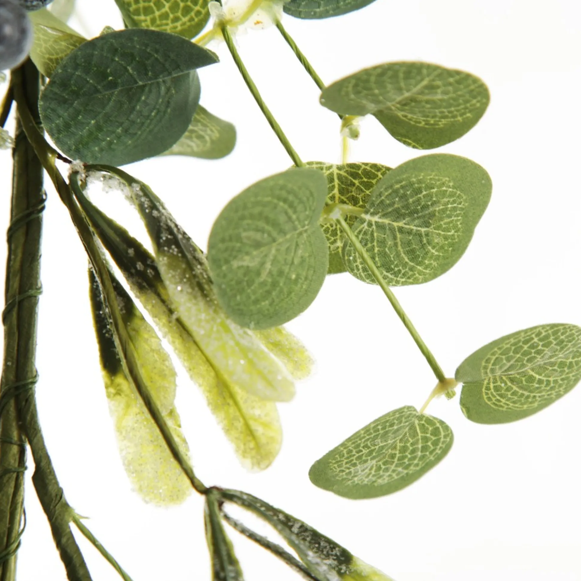 Native Mixed Leaf Garland with Blueberries Christmas Garlands|