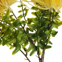 Native Yellow Pincushion Protea Flower Spray Christmas Flowers|