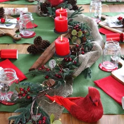 Natural Burlap Garland Tree Garlands|