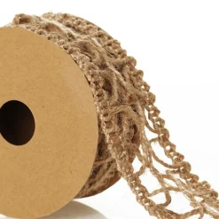 Natural Jute Decorative Braid Ribbon - Design C Ribbons|