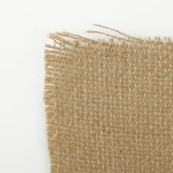 Natural Jute Hessian Sheets - Pack of 4 Christmas Craft Supplies|