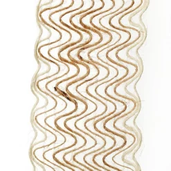 Natural Jute Loose Weave Ribbon - Design B Wave Ribbons|