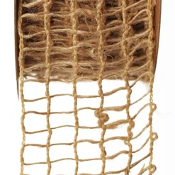 Natural Jute Loose Weave Ribbon - Design A Net Ribbons|