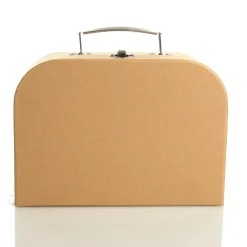 Natural Kraft Suitcase Gift Box Gift Wrap, Boxes, Bags & Tags|