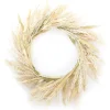 Natural Wheat and Leaves Christmas Wreath Christmas Wreaths|