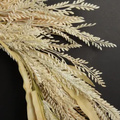 Natural Wheat and Leaves Christmas Wreath Christmas Wreaths|