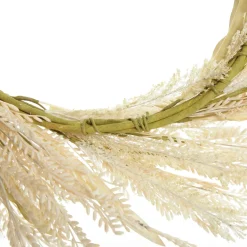 Natural Wheat and Leaves Christmas Wreath Christmas Wreaths|