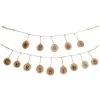 Natural Wood Merry Christmas Garland Tree Garlands|