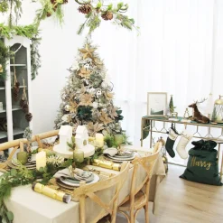 Nordic Christmas Village Poster Christmas Prints|