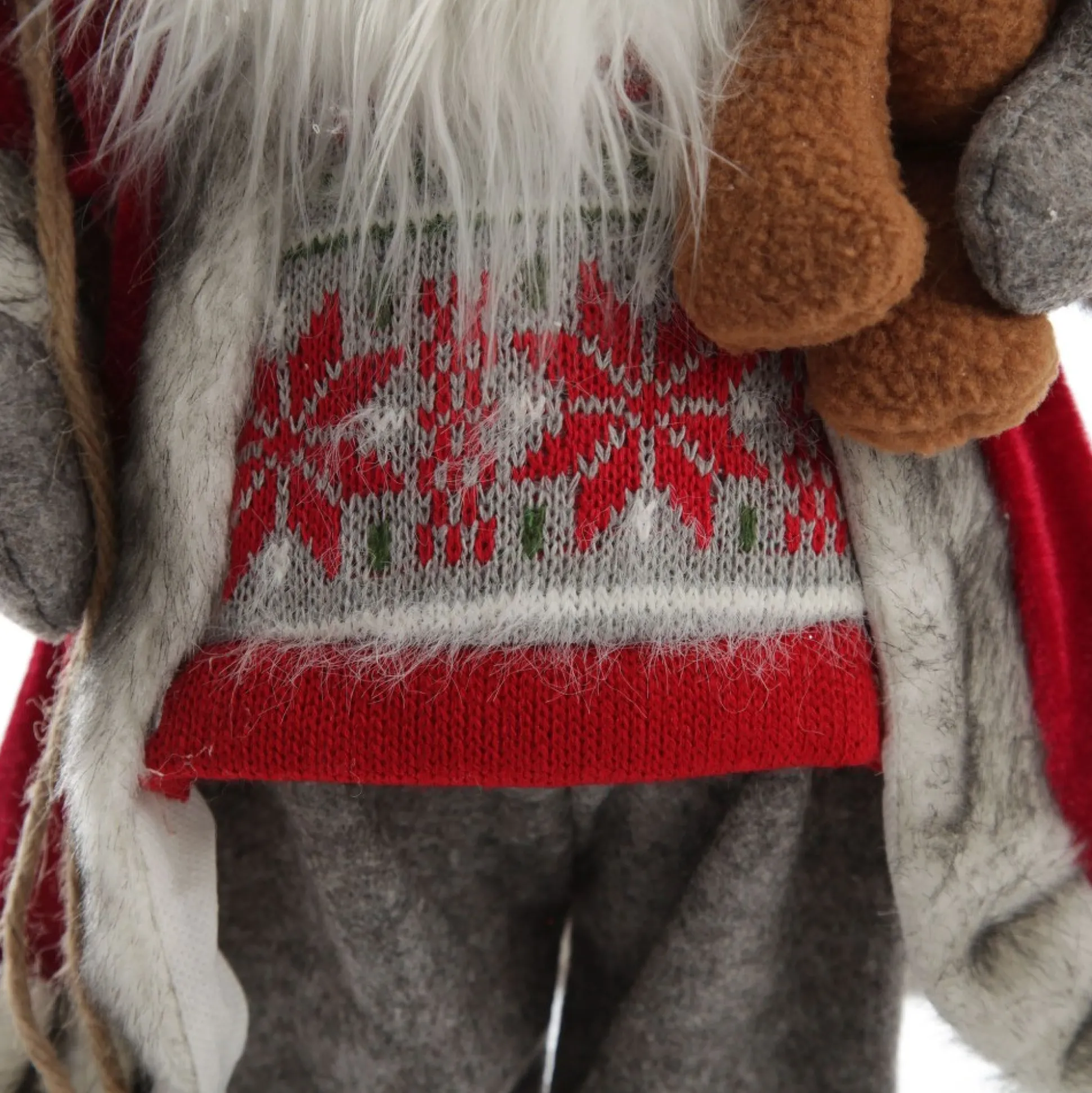 Nordic Standing Santa Christmas Ornament Christmas Figurines|