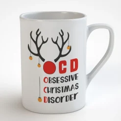 OCD Reindeer Christmas Mug Christmas Gifts|
