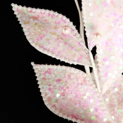 Pale Pink Sequin Leaf Garland Tree Garlands|
