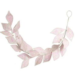 Pale Pink Sequin Leaf Garland Tree Garlands|