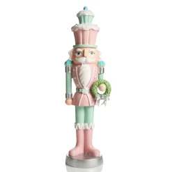 Pastel Nutcracker Ornament with Cupcake Hat Christmas Nutcrackers|