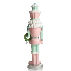 Pastel Nutcracker Ornament with Cupcake Hat Christmas Nutcrackers|