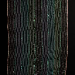 Pastel Stripe Metallic Thread Decomesh Roll Decomesh|