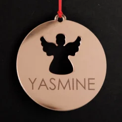 Personalised Angel Cutout Christmas Decoration Personalised Decorations|
