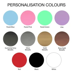 Personalised Angel Wings Feather Glass Heart Memorial Baubles|