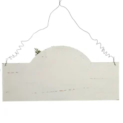 Personalised Arched Country Christmas Wood Plaque with Red Berry Christmas Plaques|