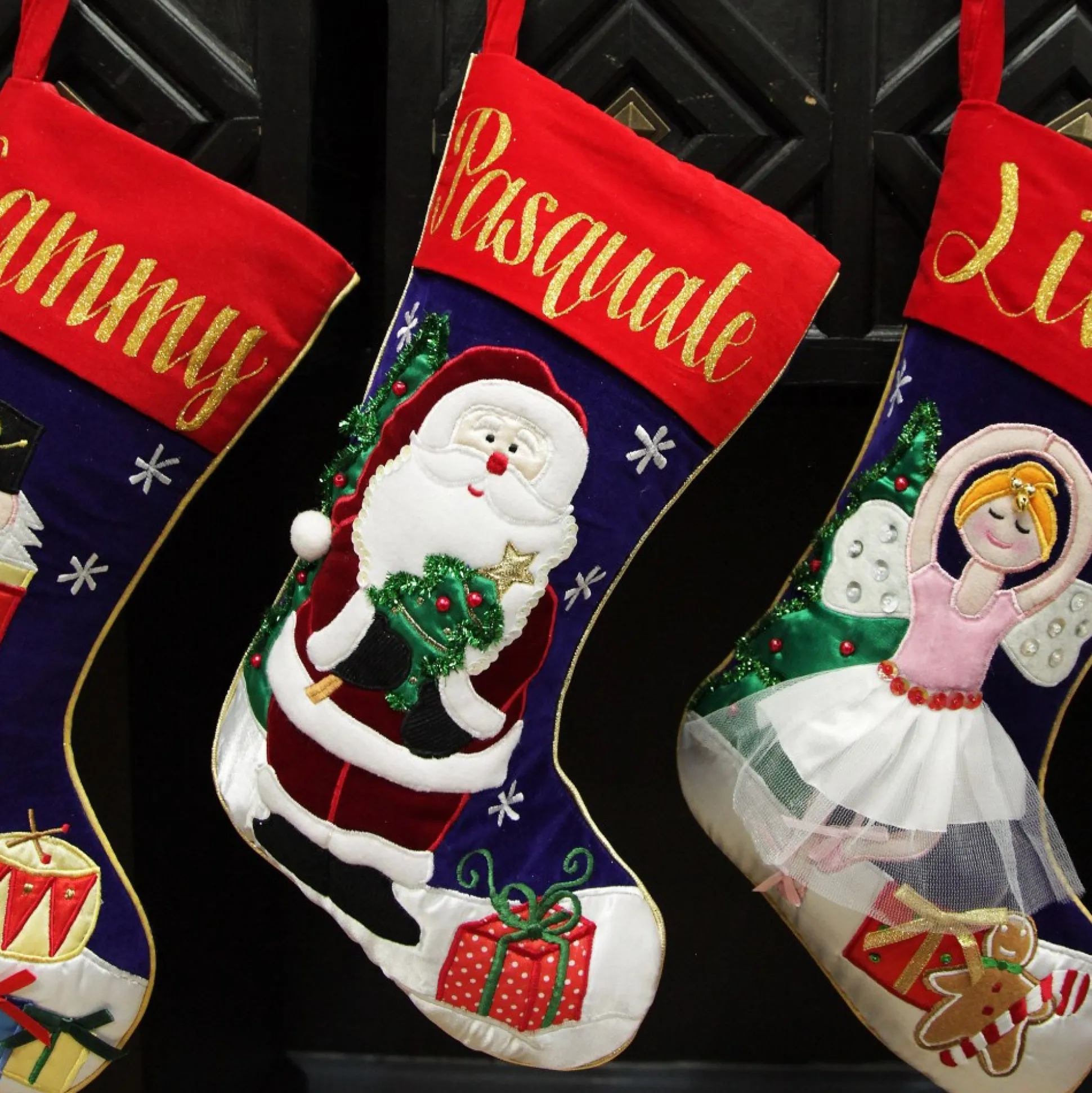 Personalised Ballerina Christmas Stocking Personalised Stockings|