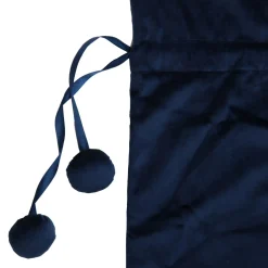 Personalised Blue Velvet Santa Sack Personalised Santa Sacks|