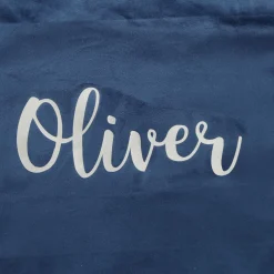 Personalised Blue Velvet Santa Sack Personalised Santa Sacks|