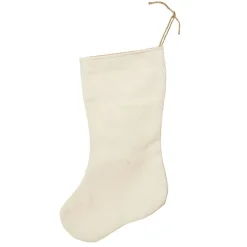 Personalised Burlap Starfish Christmas Stocking Personalised Stockings|