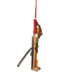 Personalised Christmas Dog Photo Frame Decoration Personalised Decorations|