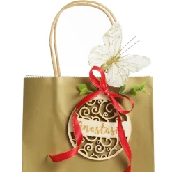 Personalised Cutout Bauble Christmas Decoration Personalised Decorations|