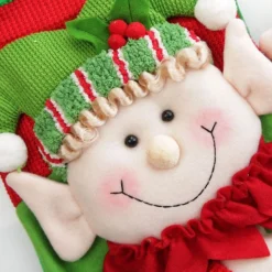 Personalised 3D Elf Christmas Stocking Personalised Stockings|