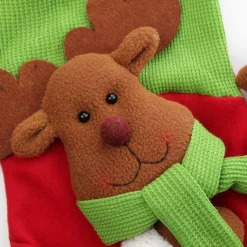 Personalised 3D Reindeer Christmas Stocking Personalised Stockings|