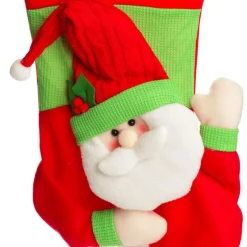 Personalised 3D Santa Christmas Stocking Personalised Stockings|