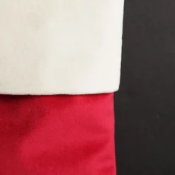 Personalised Dark Red Velvet Christmas Stocking Personalised Stockings|