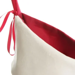 Personalised Dark Red Velvet Christmas Stocking Personalised Stockings|