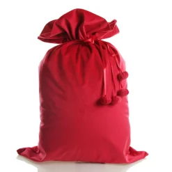 Personalised Dark Red Velvet Santa Sack Personalised Santa Sacks|