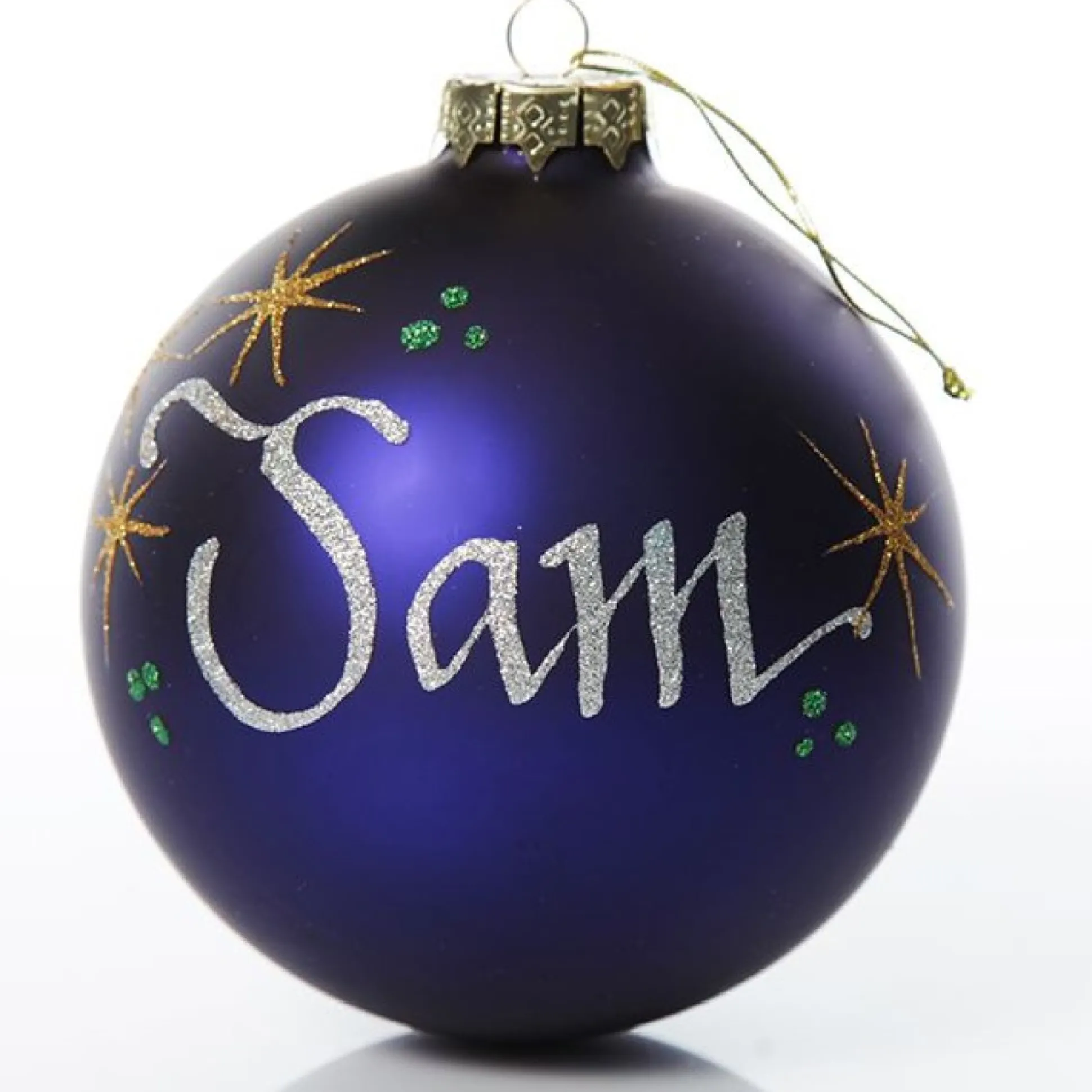 Personalised Deluxe Glass Family Pack with Gift Box Personalised Baubles|